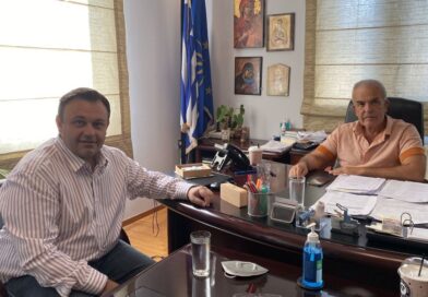 Συνάντηση Ιωαννίδη - Κωνσταντίνου για τη δομή προσφύγων και έργα σε Διαβατά και Συμμαχική Οδό