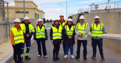 ΔΕΥΑΔΔ: Ξενάγηση σπουδαστών στην Εγκατάσταση Επεξεργασίας Λυμάτων Κυμίνων – Μαλγάρων
