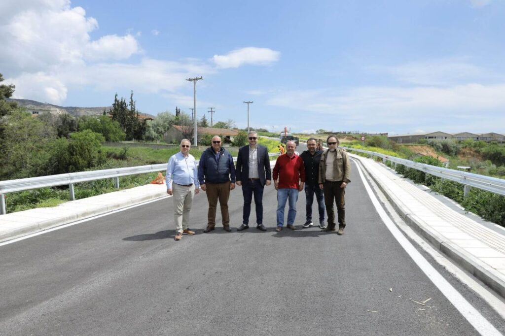 Τσακίρης: «Παραδίδουμε στην κυκλοφορία τη νέα γέφυρα Πενταλόφου - Νεοχωρούδας»