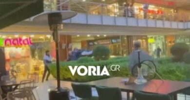 Video ντοκουμέντο από το οπαδικό επεισόδιο σε εμπορικό κέντρο της Θεσσαλονίκης