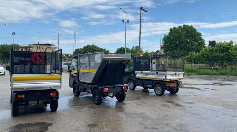 Ο Δήμος Δέλτα απέκτησε δύο ηλεκτροκίνητα οχήματα μέσω της ΠΚΜ