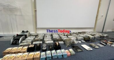 Μπλόκο στα Διαβατά: Στη φυλακή 9 από τους 10 συλληφθέντες για το καρτέλ με τα 105 κιλά κοκαΐνης