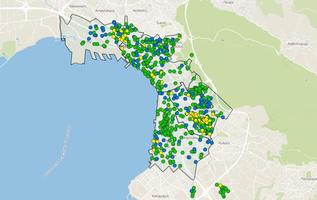 Ζέρβας: Διαδραστικός χάρτης με όλα τα έργα στο Δ. Θεσσαλονίκης (pic)