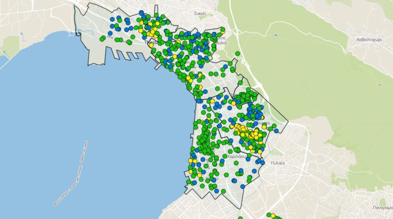 Ζέρβας: Διαδραστικός χάρτης με όλα τα έργα στο Δ. Θεσσαλονίκης (pic)