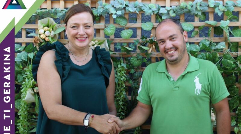 Ο Πέτρος Φωτόπουλος υποψήφιος με τη Γερακίνα Μπισμπινά