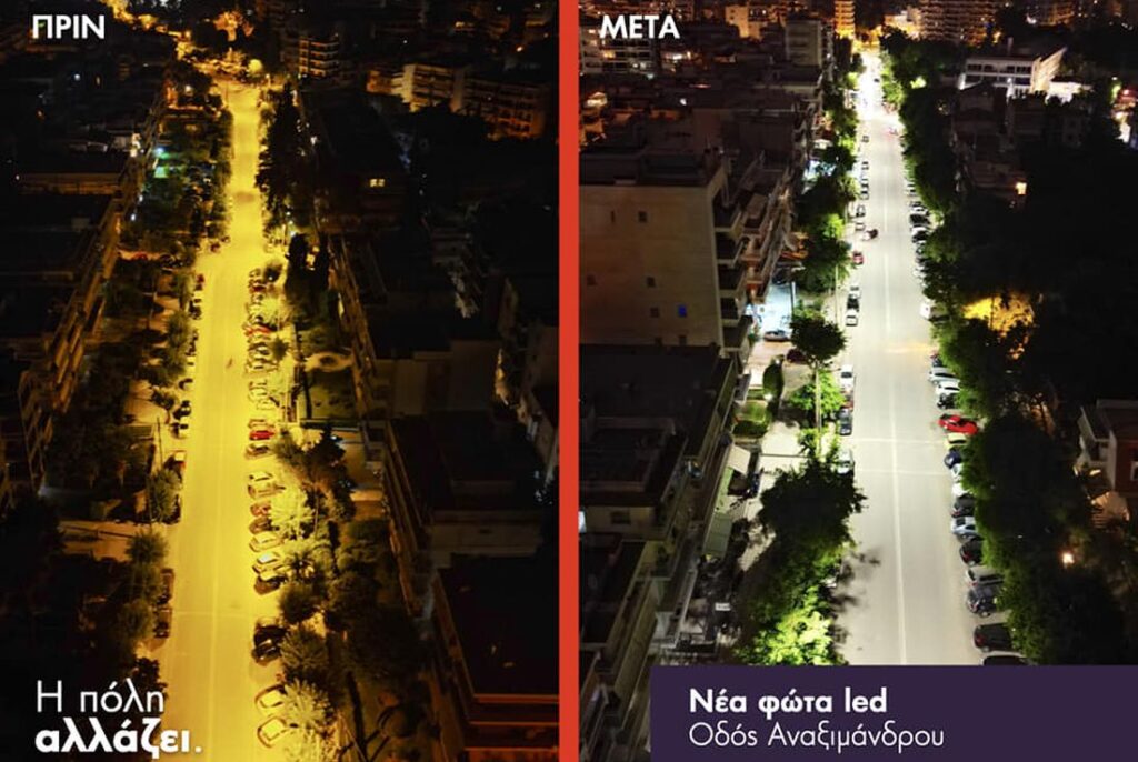 Νέα φώτα led στους δρόμους της Θεσσαλονίκης - Ζέρβας: «Οι γειτονιές της Θεσσαλονίκης πιο λαμπερές, πιο όμορφες, πιο ασφαλείς»