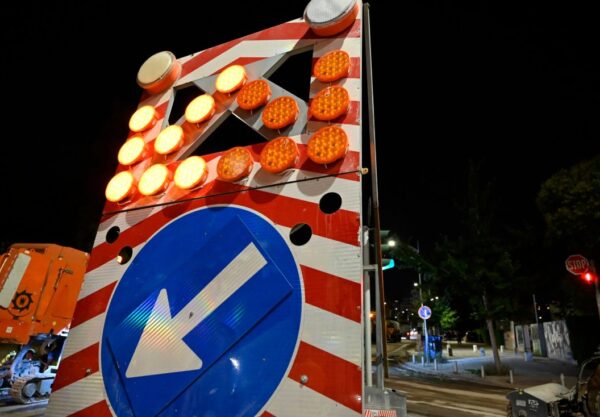 Νυχτερινές εργασίες κοπής πρασίνου στον Περιφερειακό
