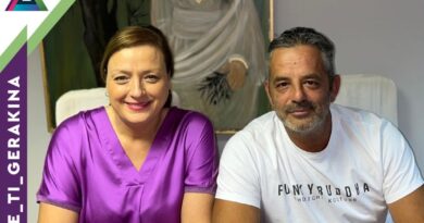 Ο Βαγγέλης Κατσανίδης υποψήφιος με τη Γερακίνα Μπισμπινά