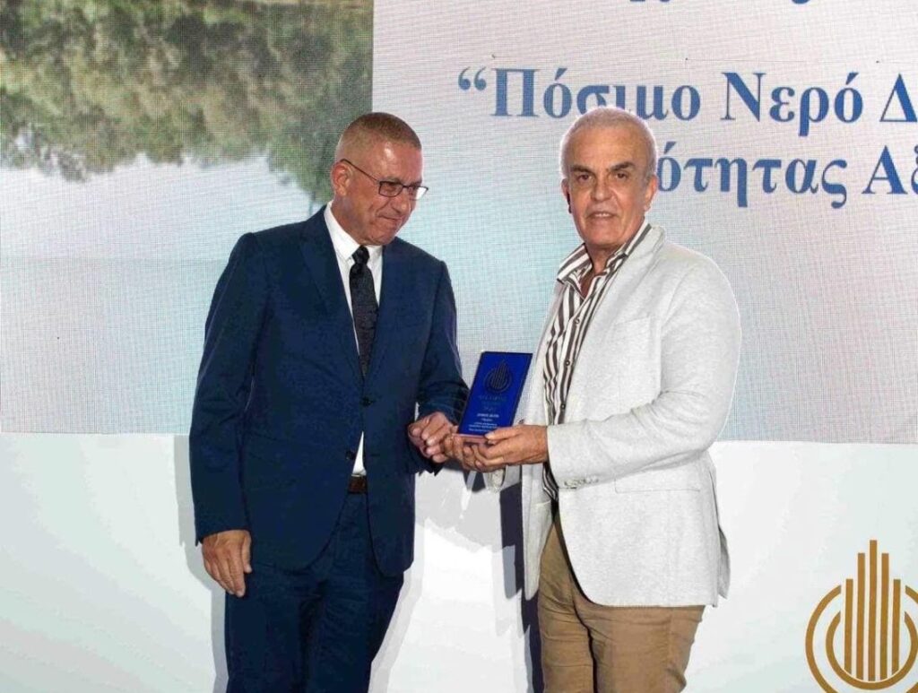 Ο Δήμος Δέλτα βραβεύτηκε για το έργο «Πόσιμο νερό στη δημοτική ενότητα Αξιού» (pics)