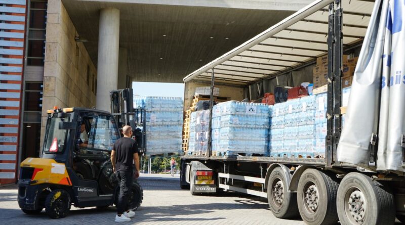 Δ. Θεσσαλονίκης: Πάνω από 50 τόνοι βοήθειας για τη Θεσσαλία