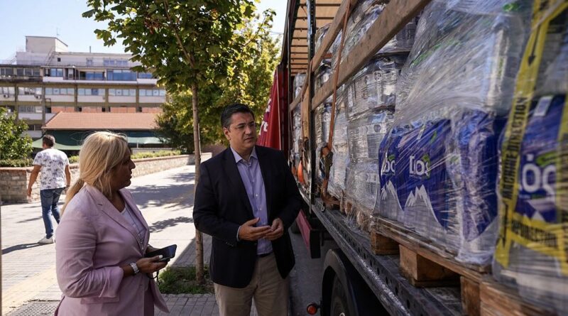 Τζιτζικώστας: «Η ΠΚΜ και η κοινωνία της Κ. Μακεδονίας στο πλευρό των πλημμυροπαθών – Αποστολή 130 τόνων τροφίμων και νερών»