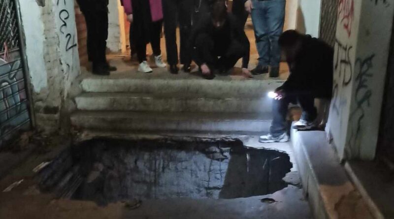 Θεσσαλονίκη: Υποχώρησε το έδαφος και έπεσαν στο κενό δύο 19χρονοι!