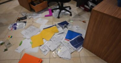 Διάρρηξη και υλικές ζημιές στα γραφεία της ΔΕΥΑΔΔ (pics)