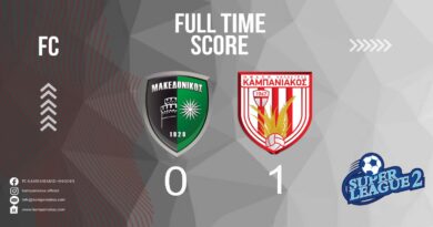 Ασταμάτητος ο Καμπανιακός, νίκησε (και) τον Μακεδονικό με 0-1