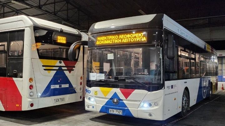 Εντός Μαΐου η κυκλοφορία των 110 ηλεκτρικών λεωφορείων του ΟΑΣΘ