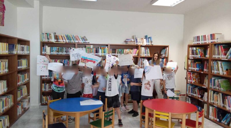 Δημιουργικές δράσεις για μαθητές στη Δημοτική Βιβλιοθήκη Ωραιοκάστρου
