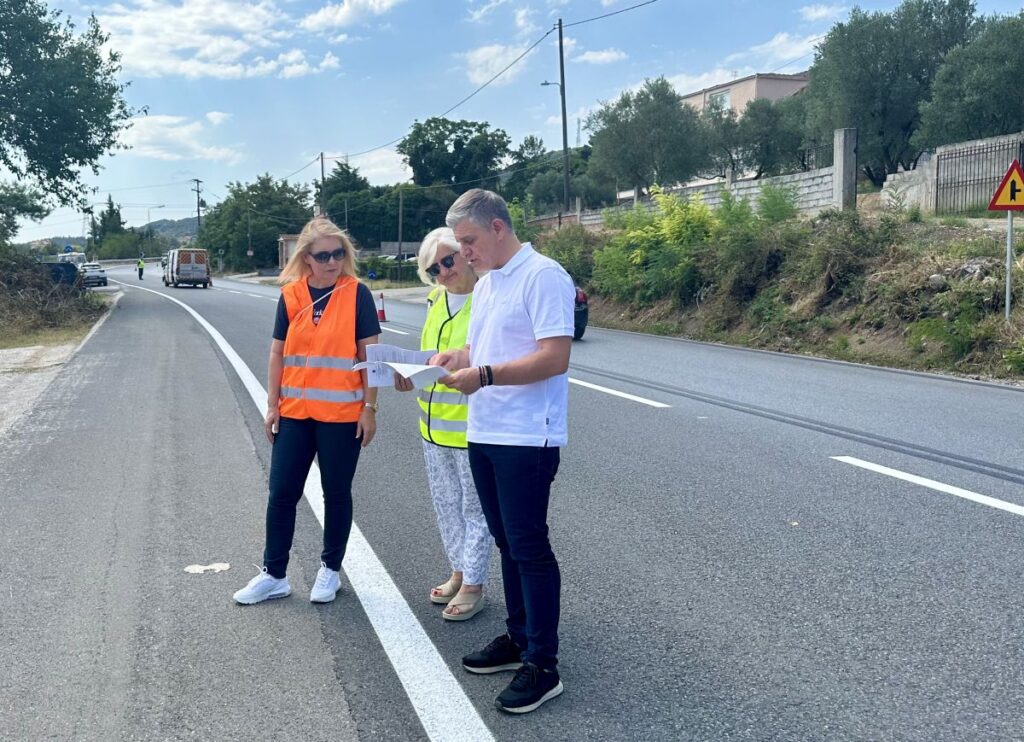 Σε κυκλοφορία ο νοητός κυκλικός κόμβος στο ύψος της Λητής