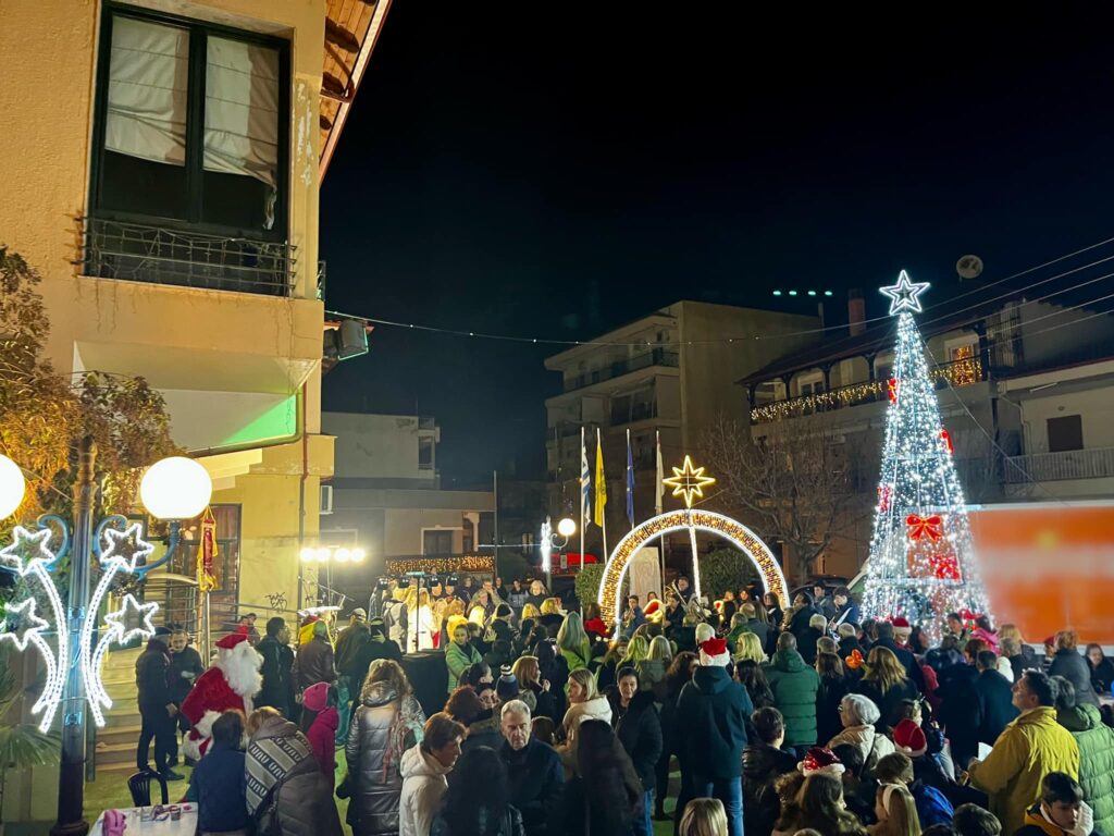 Χριστουγεννιάτικη μαγεία στη Νέα Μαγνησία και τα Διαβατά (pics)