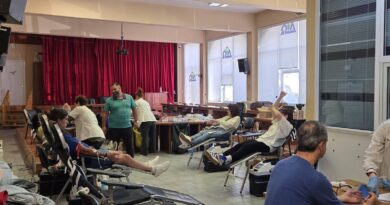 Με επιτυχία η νέα δράση εθελοντικής αιμοδοσίας στον Δήμο Ωραιοκάστρου