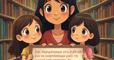 Γιορτή της Μητέρας στη Βιβλιοθήκη Σίνδου Χ. Λυσαρίδη