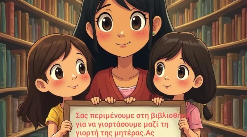 Γιορτή της Μητέρας στη Βιβλιοθήκη Σίνδου Χ. Λυσαρίδη
