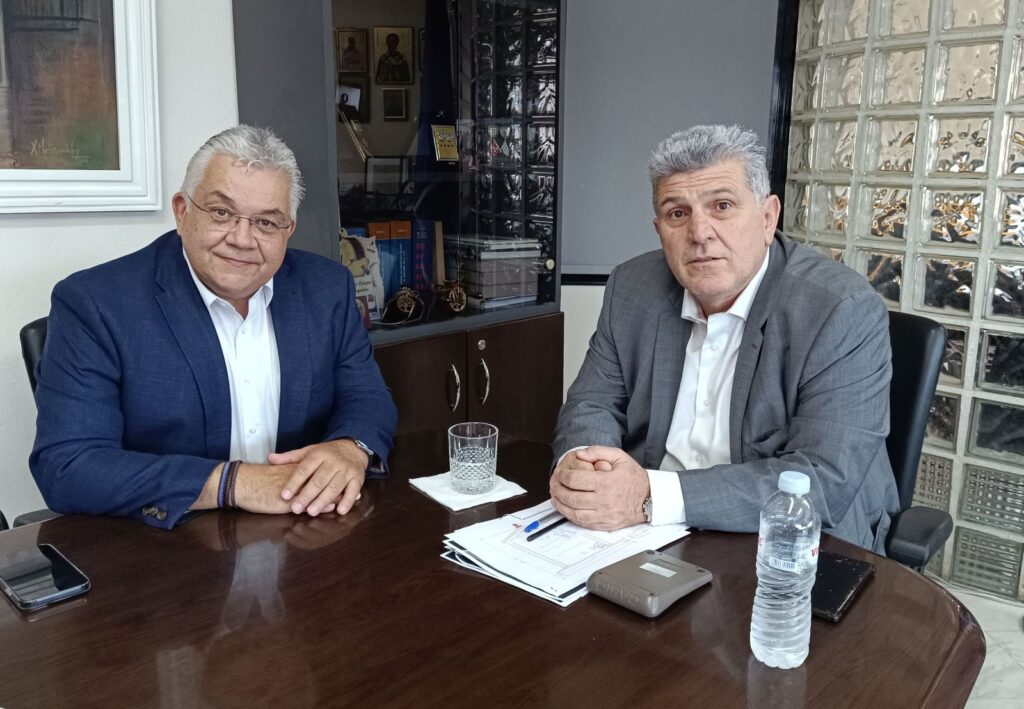 Δήμος Κορδελιού - Ευόσμου: Επίσκεψη του υφυπουργού Παιδείας Νίκου Παπαϊωάννου
