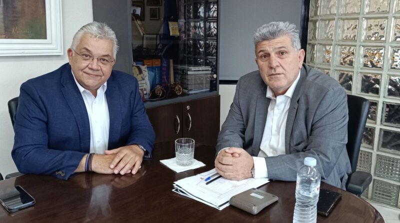 Δήμος Κορδελιού - Ευόσμου: Επίσκεψη του υφυπουργού Παιδείας Νίκου Παπαϊωάννου