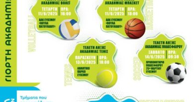 Δήμος Κορδελιού – Ευόσμου: Το Σαββατοκύριακο 13-14 Ιουνίου το Φεστιβάλ Άθλησης για Όλους
