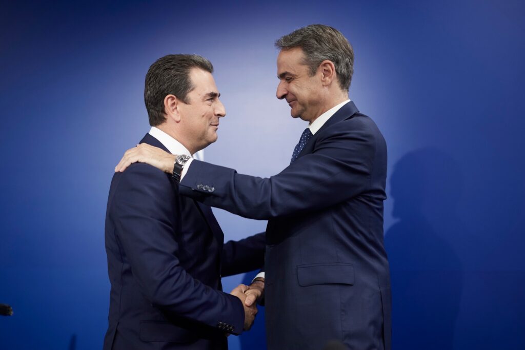 Νέος γραμματέας της ΝΔ ο Κώστας Σκρέκας – «Eυχαριστώ» Μητσοτάκη στη Συρεγγέλα
