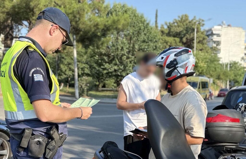 «Βροχή» τα πρόστιμα για κράνος στη Θεσσαλονίκη - 1.850 έλεγχοι σε 9 μέρες