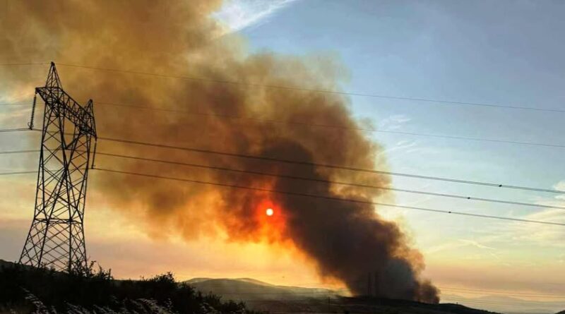 Υπό έλεγχο η φωτιά στο Δήμο Ωραιοκάστρου (vid)