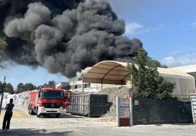 Σίνδος: Φωτιά σε εργοστάσιο στη ΒΙΠΕΘ – Ήχησε το 112