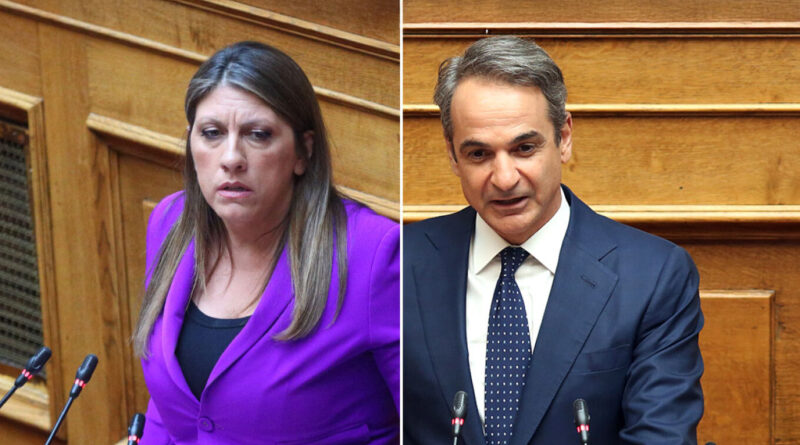 Επεισόδιο Κωνσταντοπούλου - Μητσοτάκη στη Βουλή: «Σταματήστε να γκαρίζετε!» (vid)