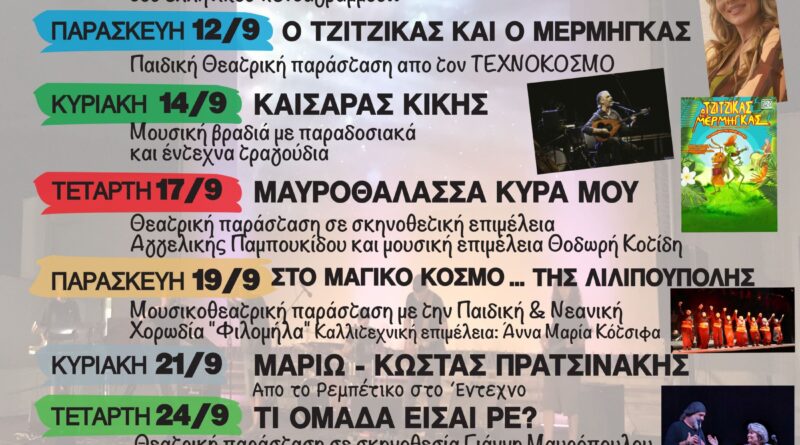 Δήμος Κορδελιού - Ευόσμου: Ανοίγει η Αυλαία του 5ου Φεστιβάλ «Ταράτσα στα Δυτικά»