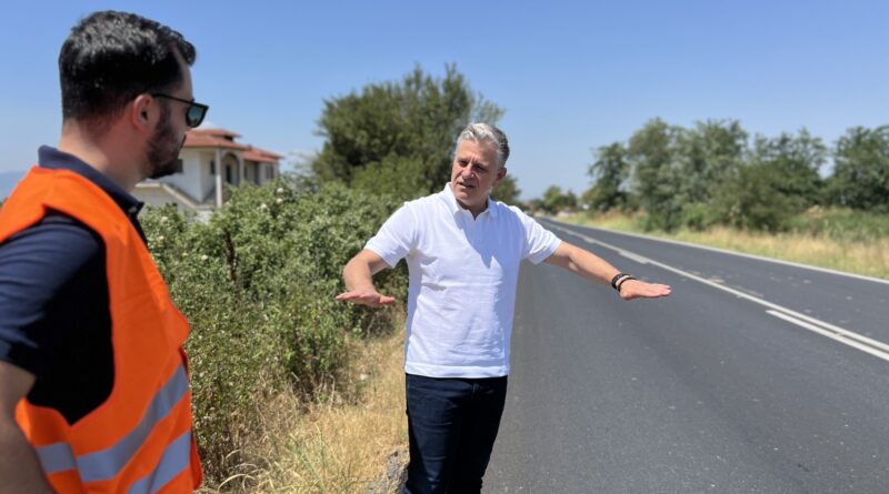 Γιουτίκας: «Αναβαθμισμένη και ασφαλής η παλαιά Ε.Ο. Θεσσαλονίκης – Ευζώνων» (pics)