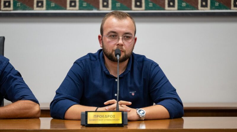 Δήμος Δέλτα: Νέος πρόεδρος δημοτικού συμβουλίου ο Ανδρέας Χοΐδης