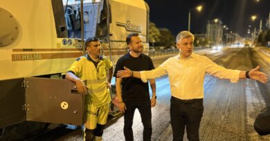 Αλλάζει όψη η λεωφόρος Μίκη Θεοδωράκη (πρώην Λαγκαδά) - Ολοκληρώθηκε το 60% των εργασιών (pics)