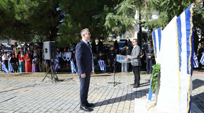 Με λαμπρότητα τιμήθηκε η επέτειος της 28ης Οκτωβρίου στον Δ. Ωραιοκάστρου