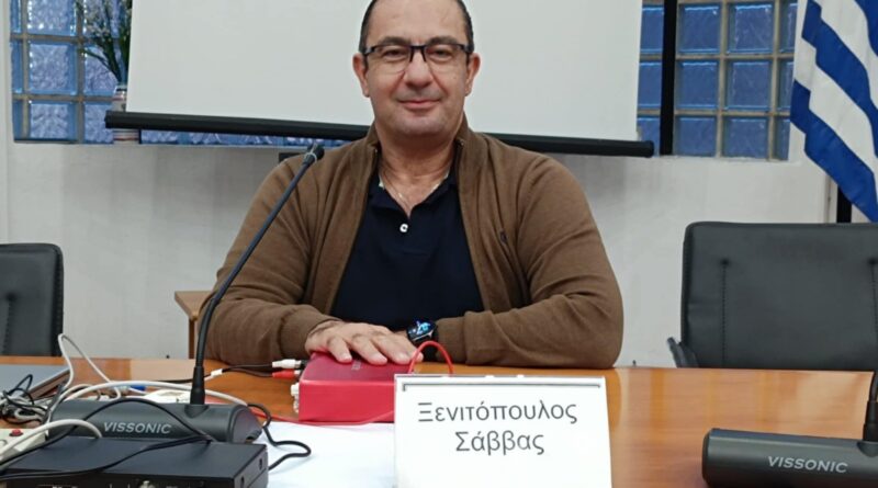 Δήμος Κορδελιού – Ευόσμου: Νέος πρόεδρος του Δημοτικού Συμβουλίου ο Σάββας Ξενιτόπουλος