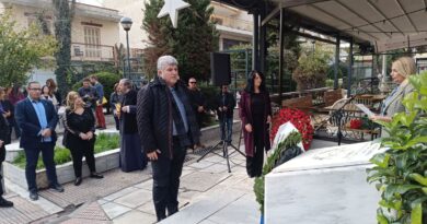 Ο Δήμος Κορδελιού – Ευόσμου τίμησε τους αγωνιστές του Πολυτεχνείου