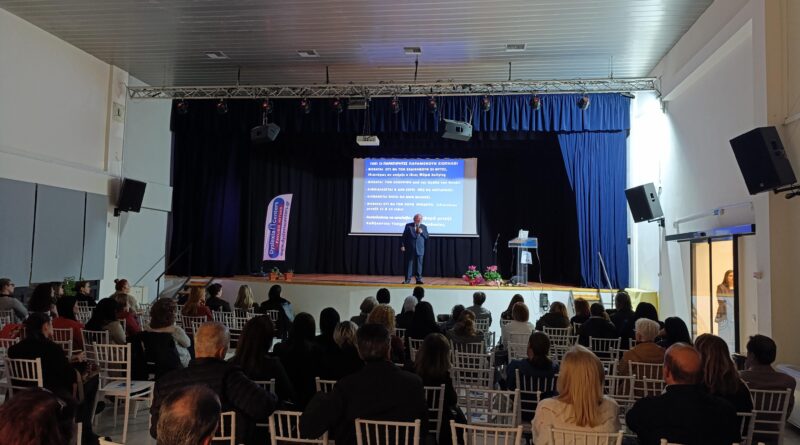 Ξεκινά εκστρατεία κατά του bullying στο Δ. Ωραιοκάστρου – Η αρχή έγινε με διάλεξη του καθηγητή Γ. Παυλίδη