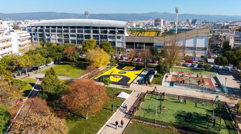 Παραδόθηκε από τον Δήμο Θεσσαλονίκης το ανανεωμένο πάρκο Αλκμήνης στη Χαριλάου