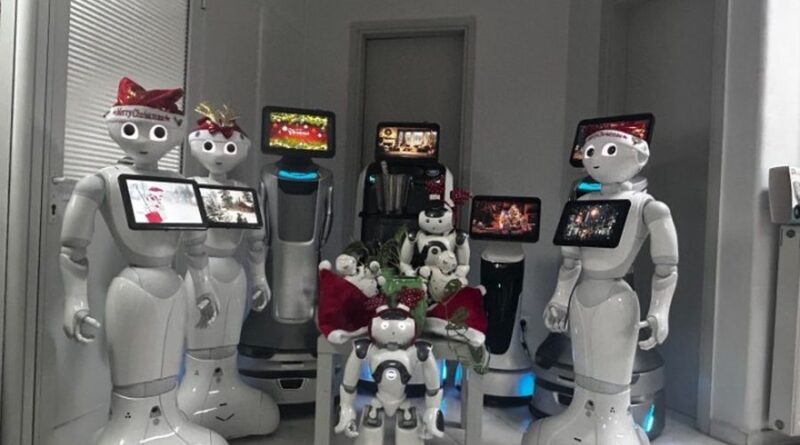 Ρομπότ λένε τα κάλαντα και ο Pepper αναλαμβάνει ρόλο βοηθού Αϊ-Βασίλη