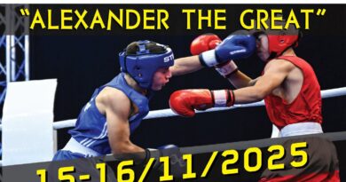 Το Σαββατοκύριακο 15-16/11 το Διεθνές Τουρνουά Πυγμαχίας «Μέγας Αλέξανδρος»