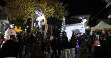 Δ. Ωραιοκάστρου: Φωταγωγήθηκαν τα χριστουγεννιάτικα δέντρα σε Μεσαίο, Λητή και Μονόλοφο