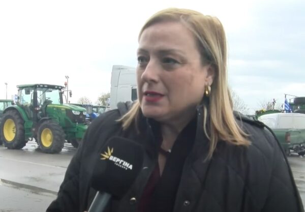 Νέα Μάλγαρα: Στο πλευρό των αγροτών η Γερακίνα Μπισμπινά (vid)