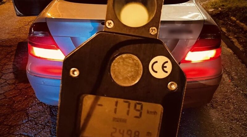 Σύλληψη οδηγών που έτρεχαν με 179 χλμ/ώρα στην Περιφερειακή, στον κόμβο Ευόσμου