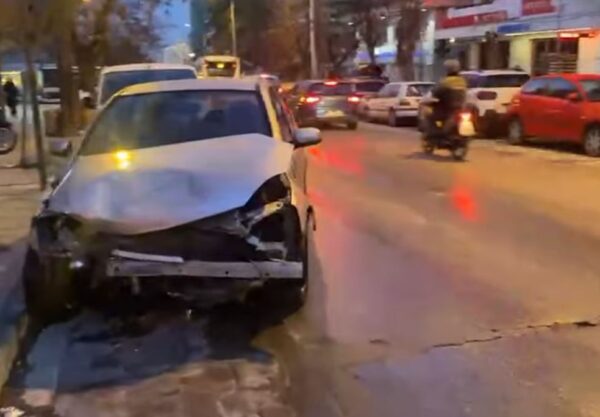 Θεσσαλονίκη: Μεθυσμένη οδηγός έπεσε σε 15 παρκαρισμένα οχήματα, κατάστημα και περίπτερο!