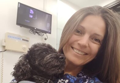 Από τον δρόμο, βοηθός σε οδοντιατρείο: Η τετράποδη Άριελ που διώχνει το άγχος για τον τροχό και τη σύριγγα