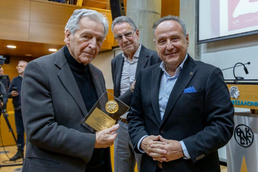 Τον σκηνοθέτη Κώστα Γαβρά τίμησε ο Δήμος Θεσσαλονίκης